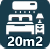 Кондиционер - 20 м² - 2 кВт