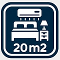 Инвертор - 20 м² - 2 кВт Инвертор - 20 м² - 2 кВт