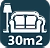 Кондиционер - 30 м² - 3,5 кВт